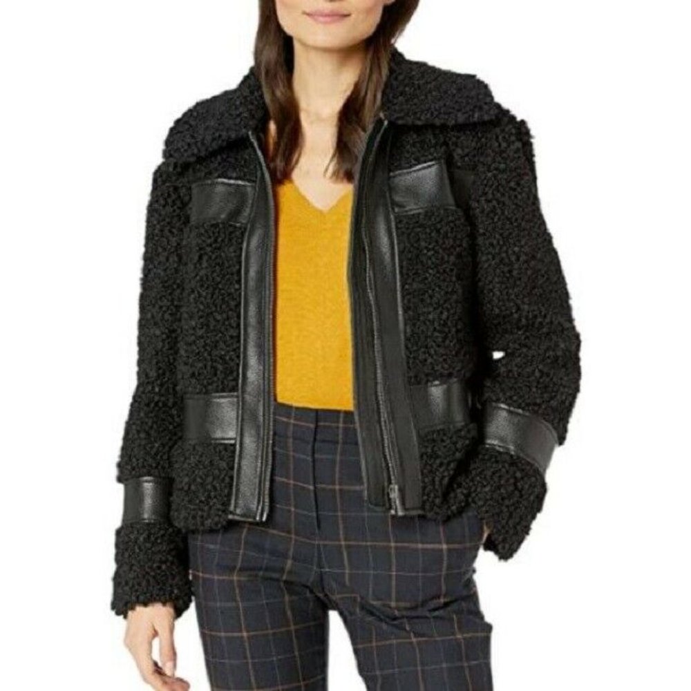 1. State XL Black Bomber Jacket NWT CX29
